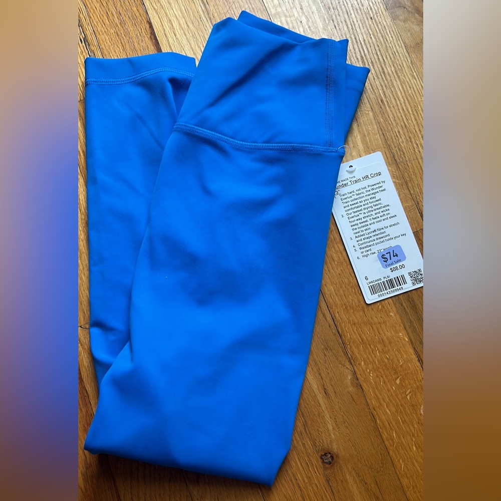 BNWT Lululemon Wunder Train Crops